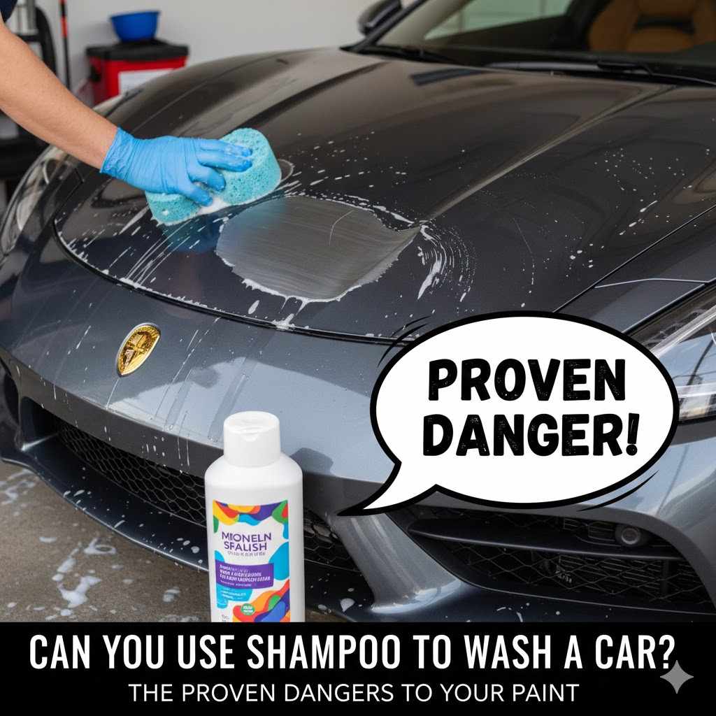 Can You Use Shampoo to Wash a Car
