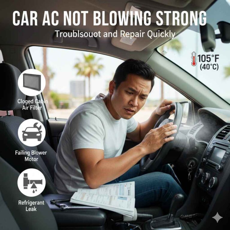 Car AC Not Blowing Strong