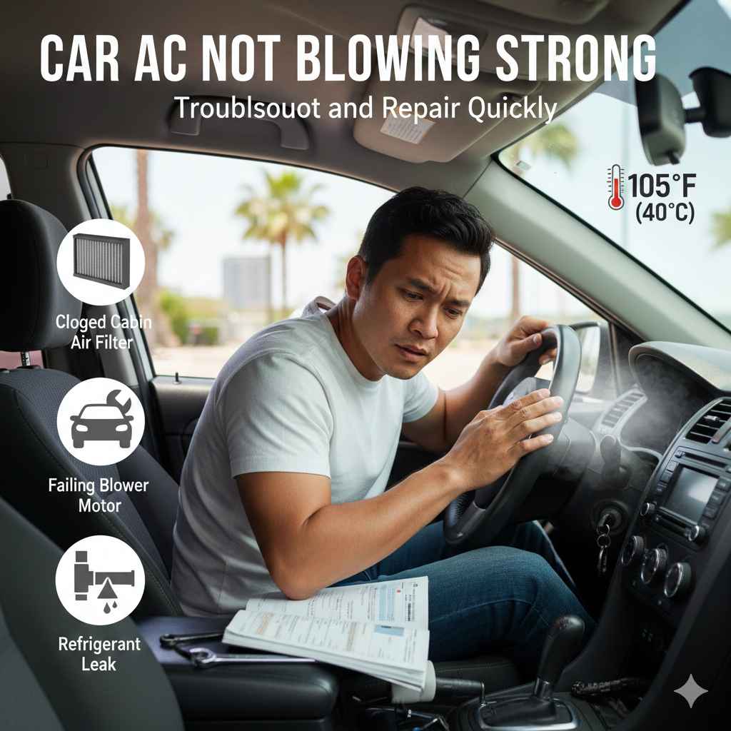 Car AC Not Blowing Strong