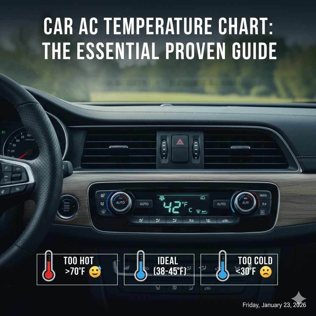 Car Ac Temperature Chart