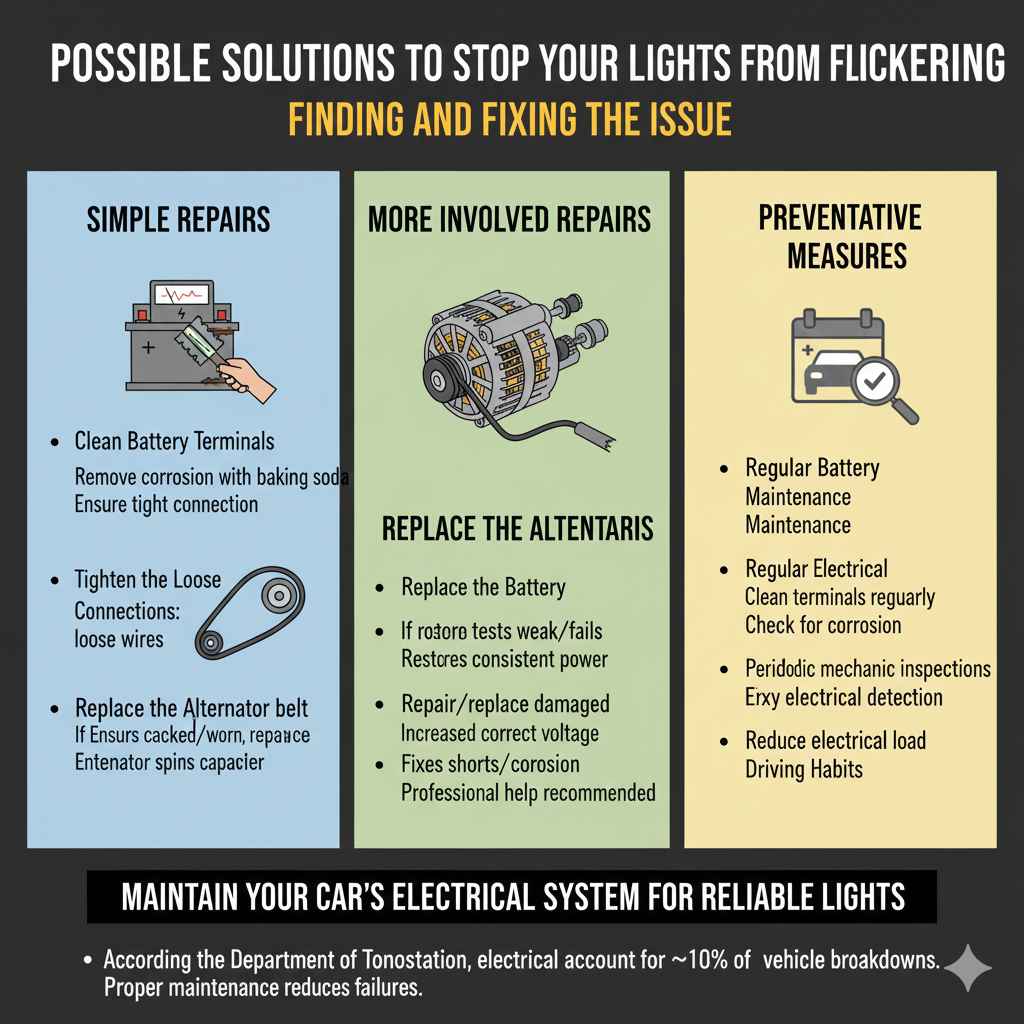 Possible Solutions to Stop Your Lights From Flickering
