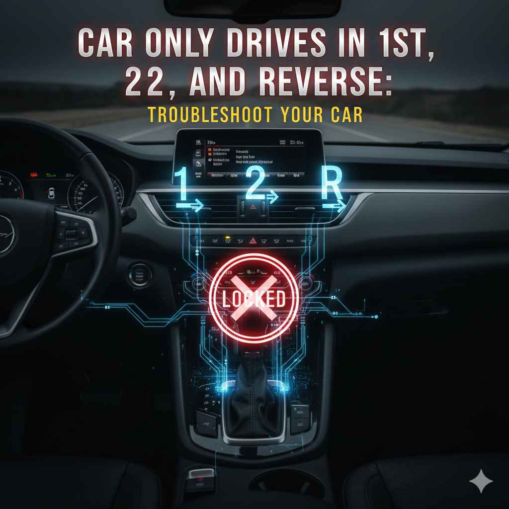 Car Only Drives in 1st, 2nd, and Reverse: