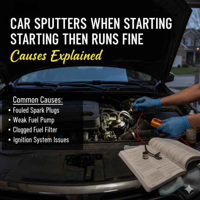 Car Sputters When Starting Then Runs Fine