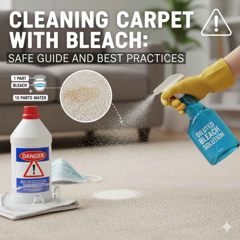 Cleaning Carpet With Bleach
