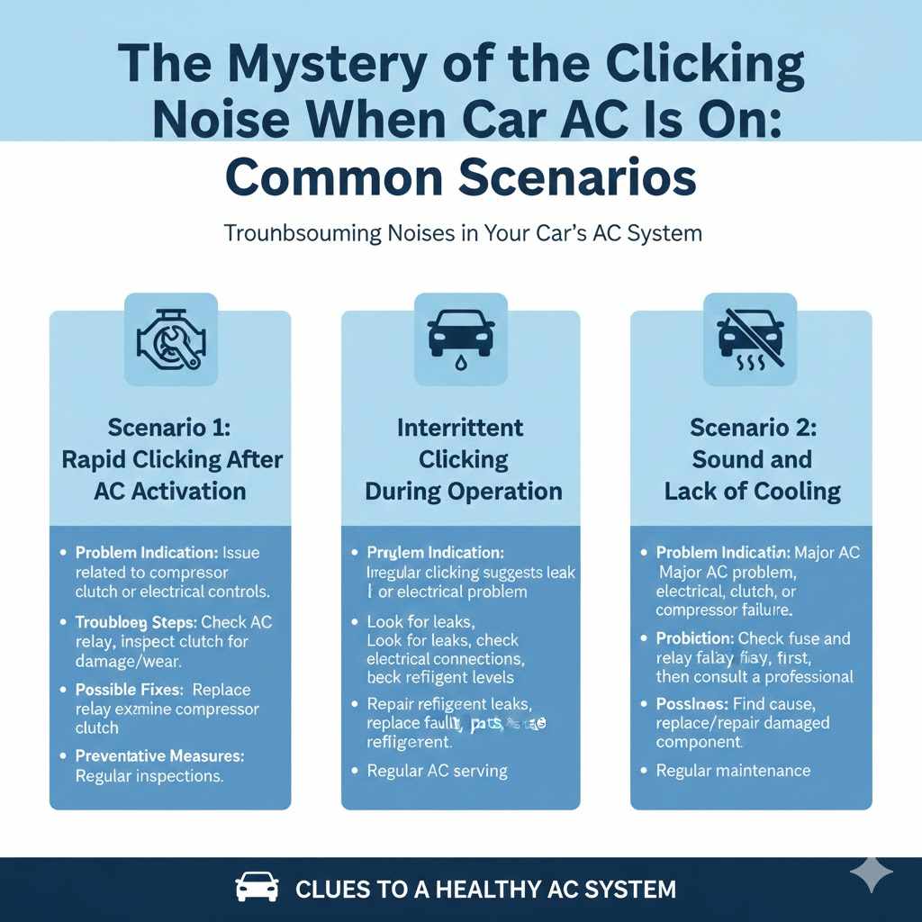 Clicking Noise When Car AC Is On