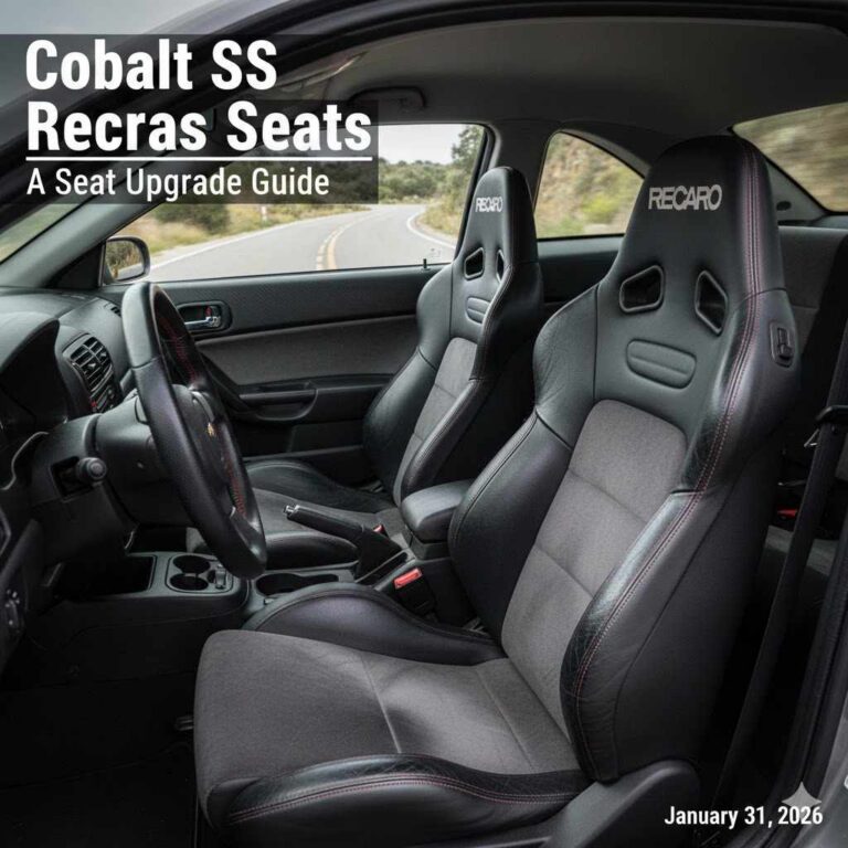 Cobalt SS Recaro Seats