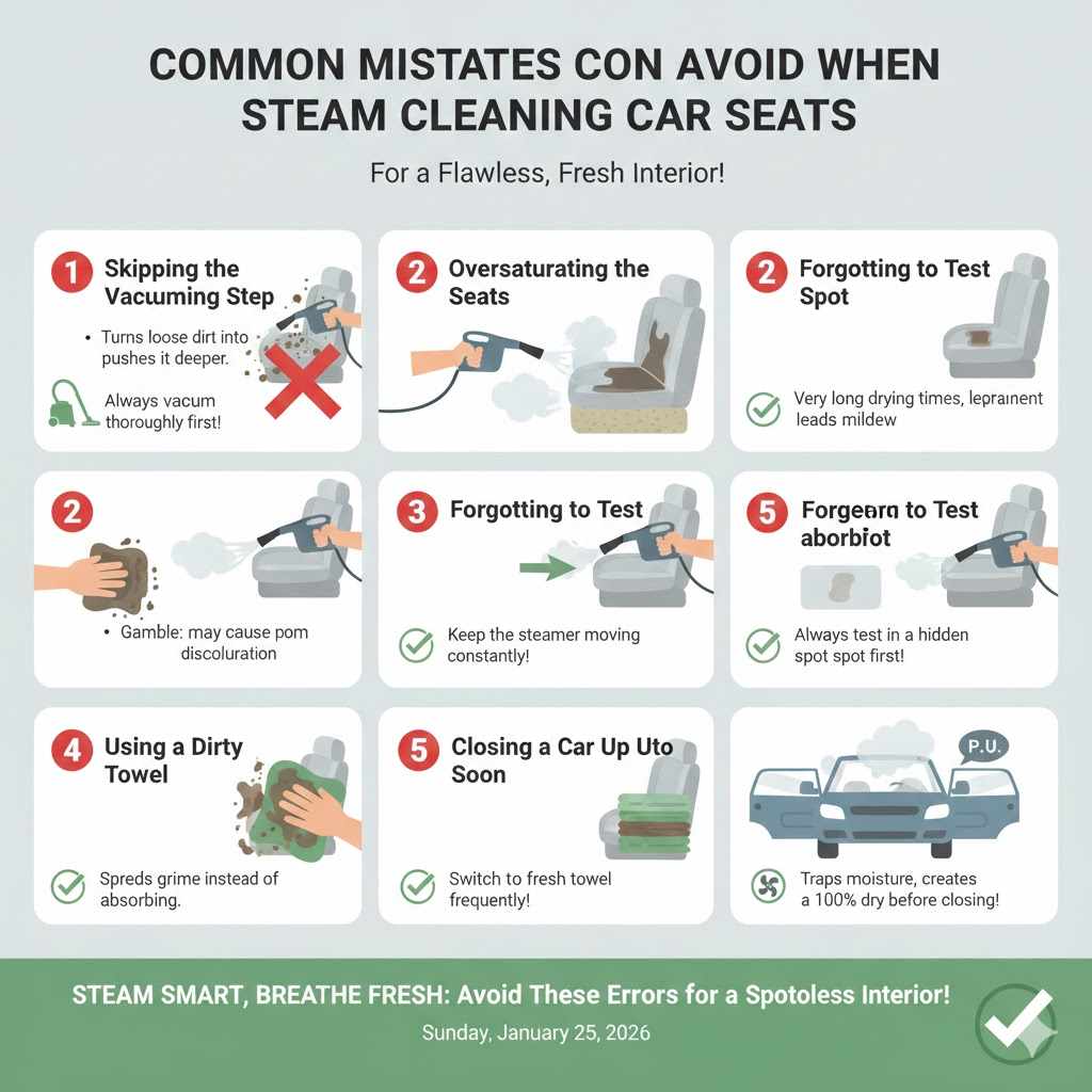 Common Mistakes to Avoid When Steam Cleaning