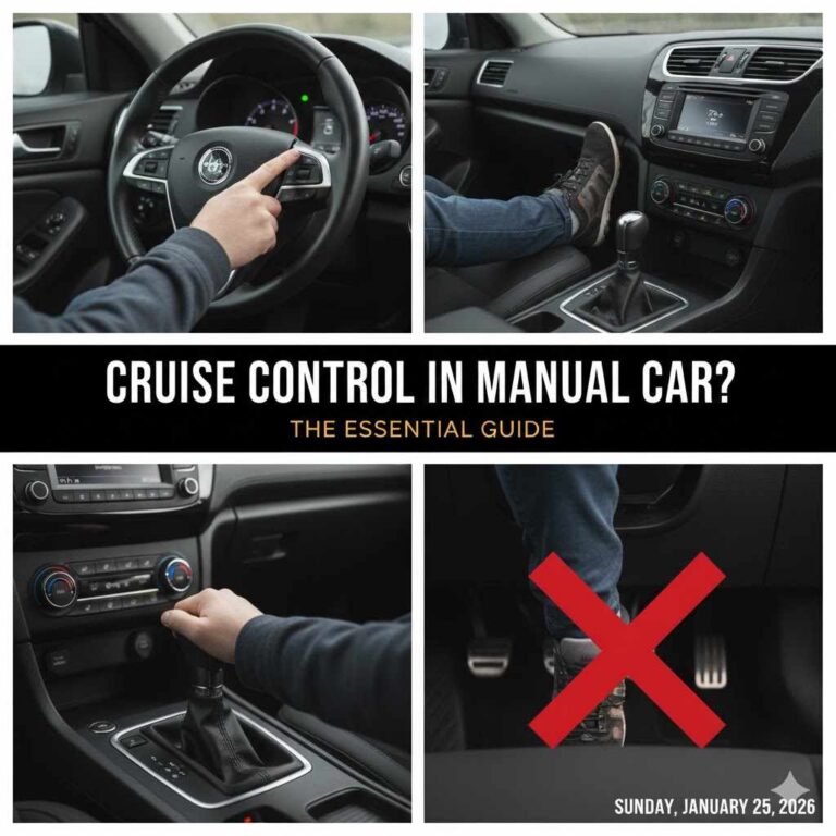 Cruise Control In Manual Car