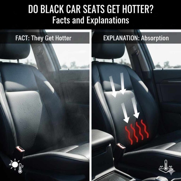 Do Black Car Seats Get Hotter