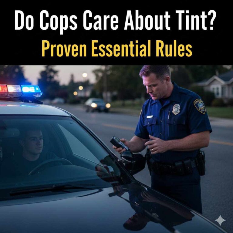 Do Cops Care About Tint