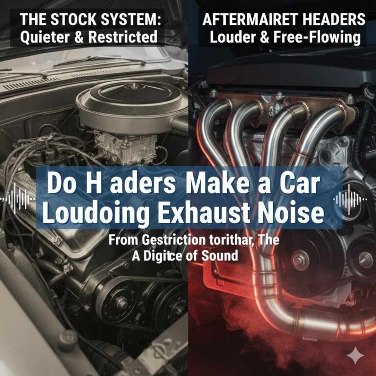 Do Headers Make a Car Louder?