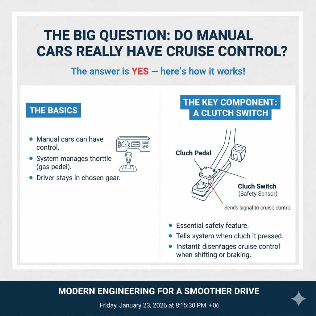 Do Manual Cars Really Have Cruise Control