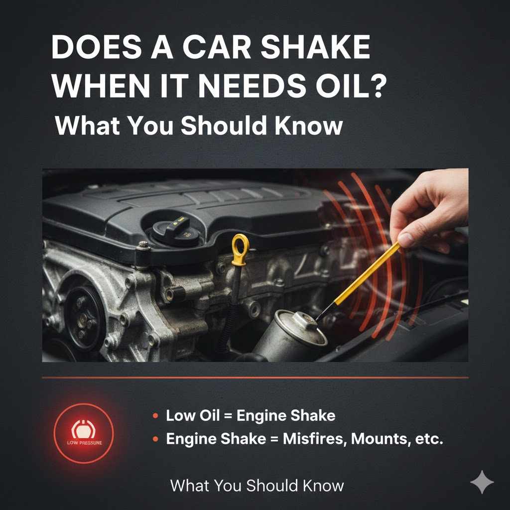 Does a Car Shake When It Needs Oil?