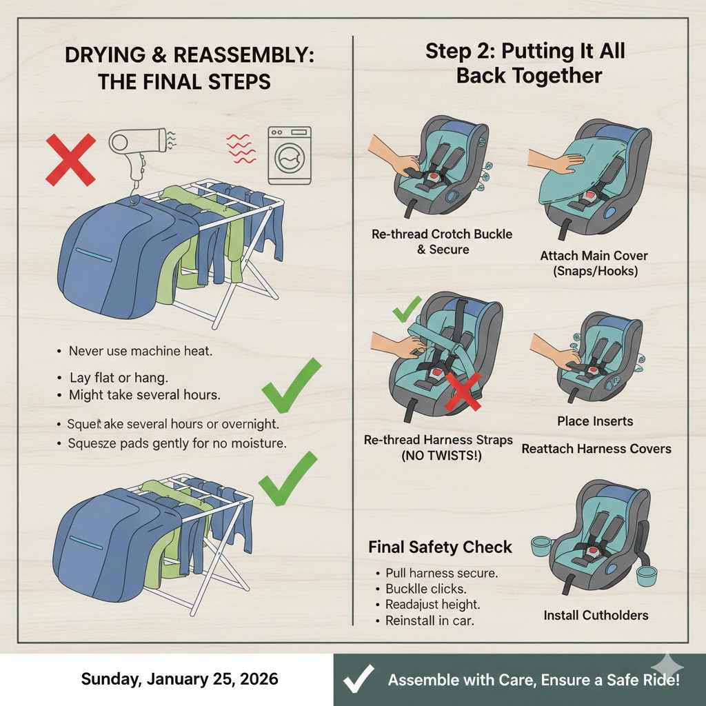 Drying and Reassembly