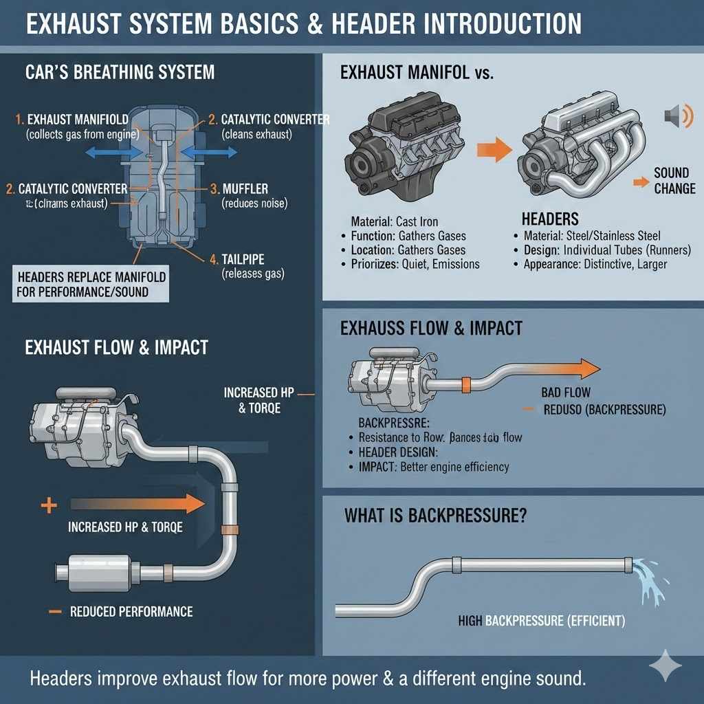Exhaust System Basics and Header Introduction