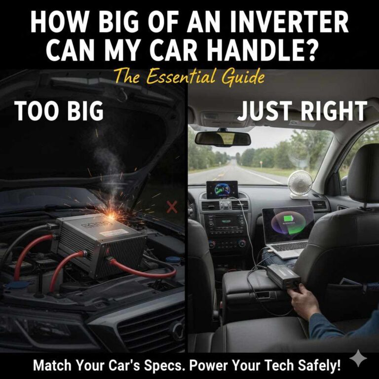 How Big Of An Inverter Can My Car Handle