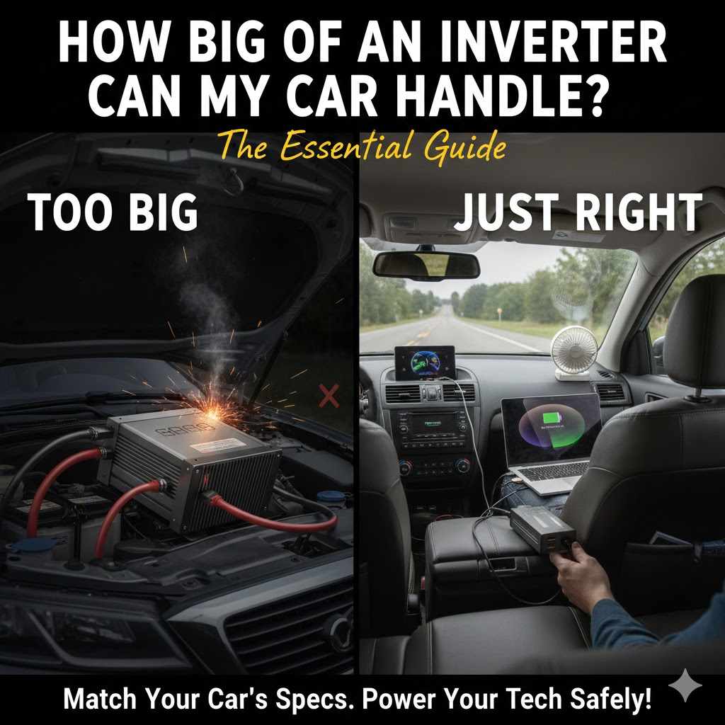 How Big Of An Inverter Can My Car Handle