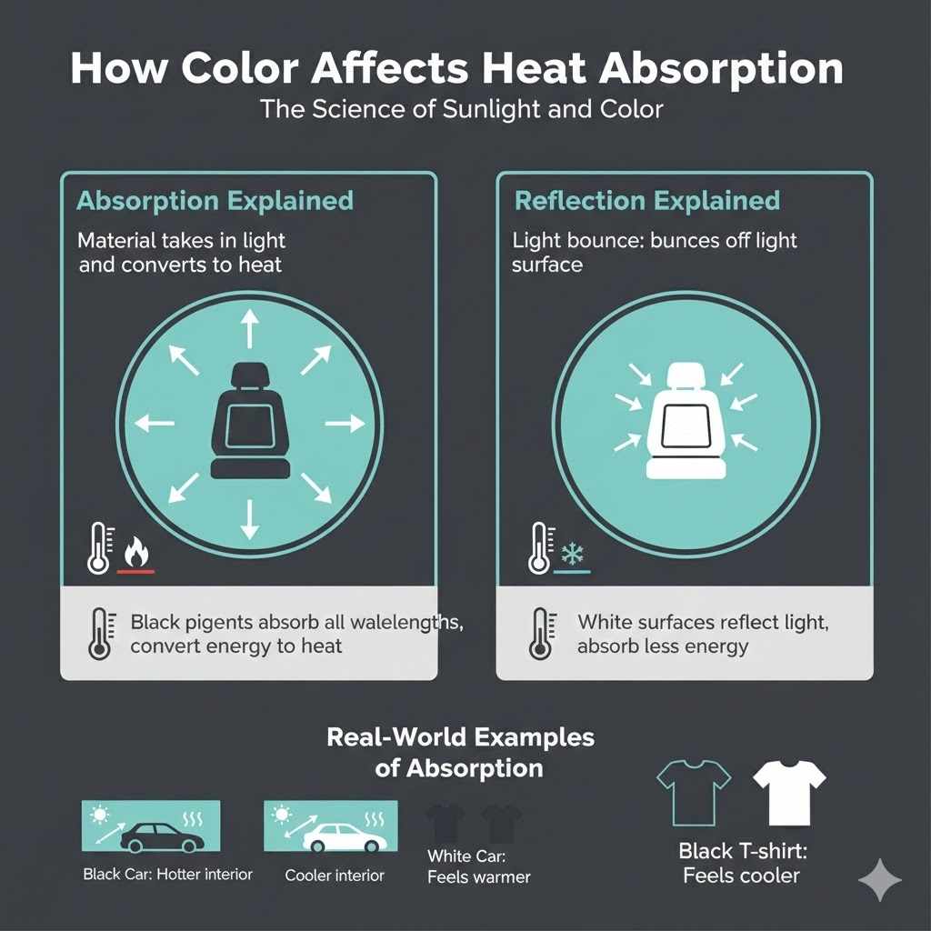 How Color Affects Heat Absorption