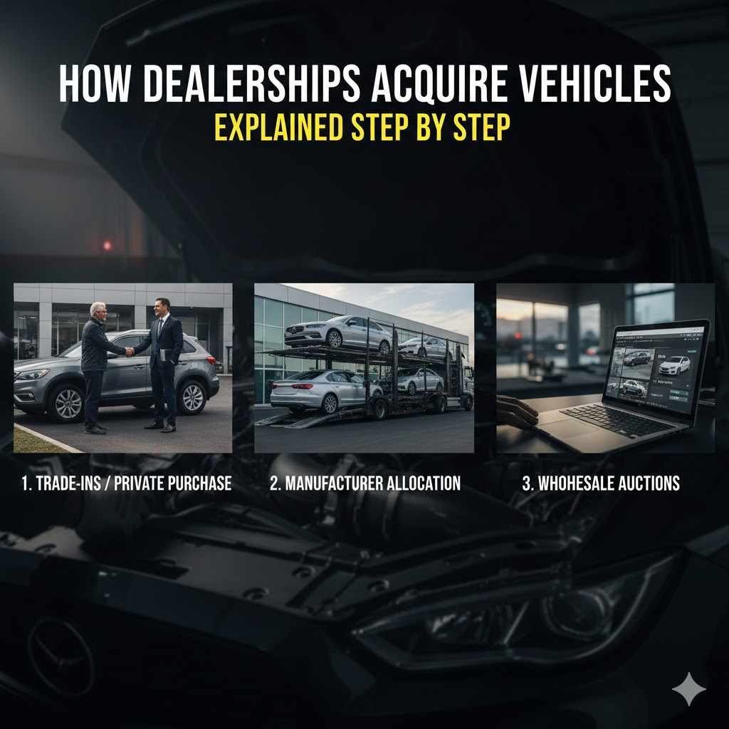 How Dealerships Acquire Vehicles Explained Step By Step