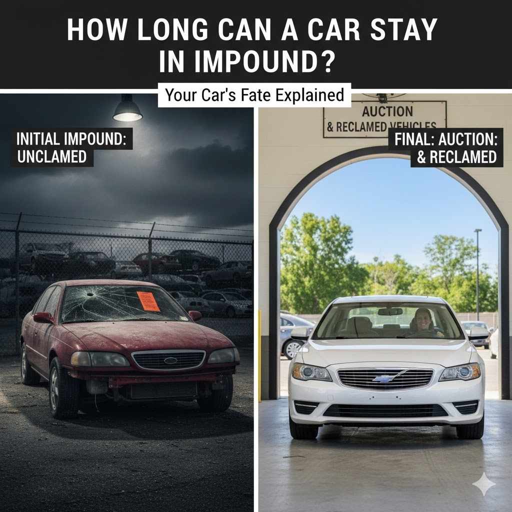 How Long Can a Car Stay in Impound?