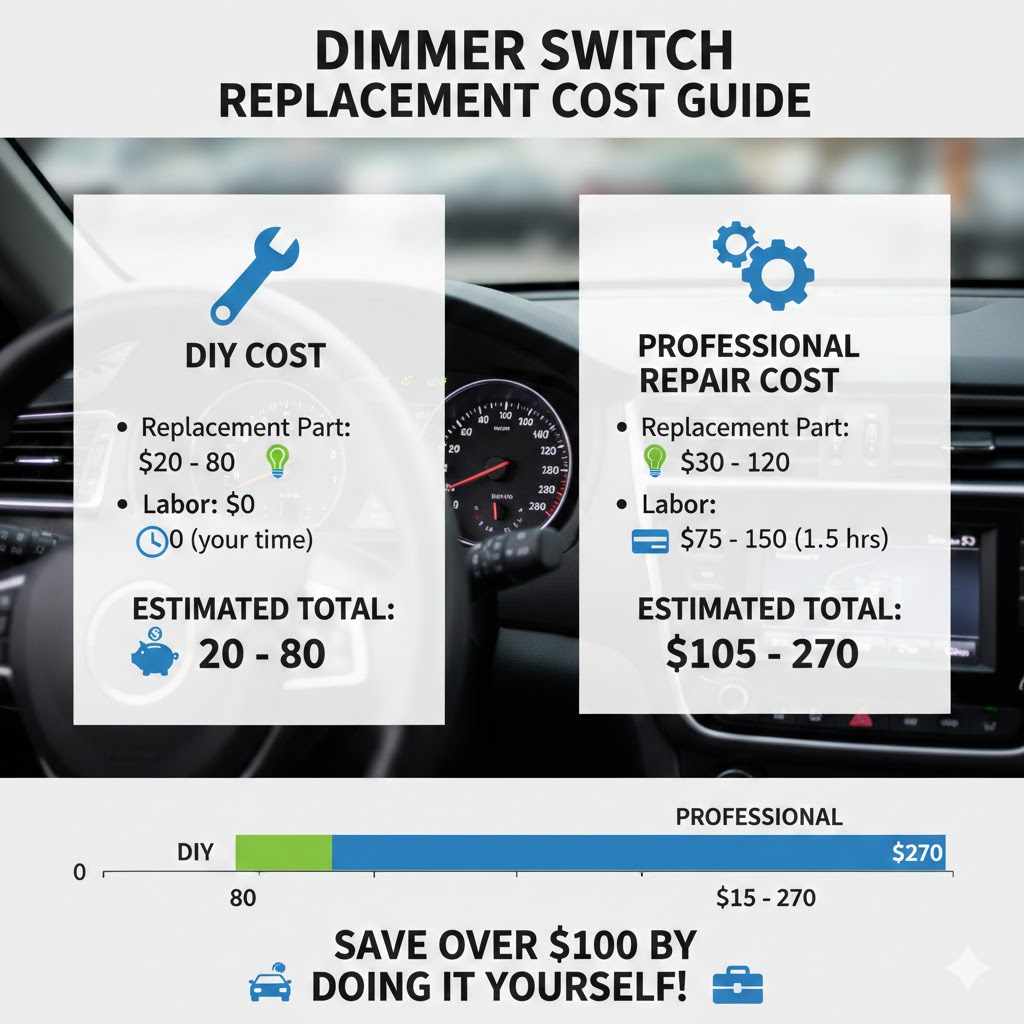 How Much Does It Cost to Replace a Dimmer Switch