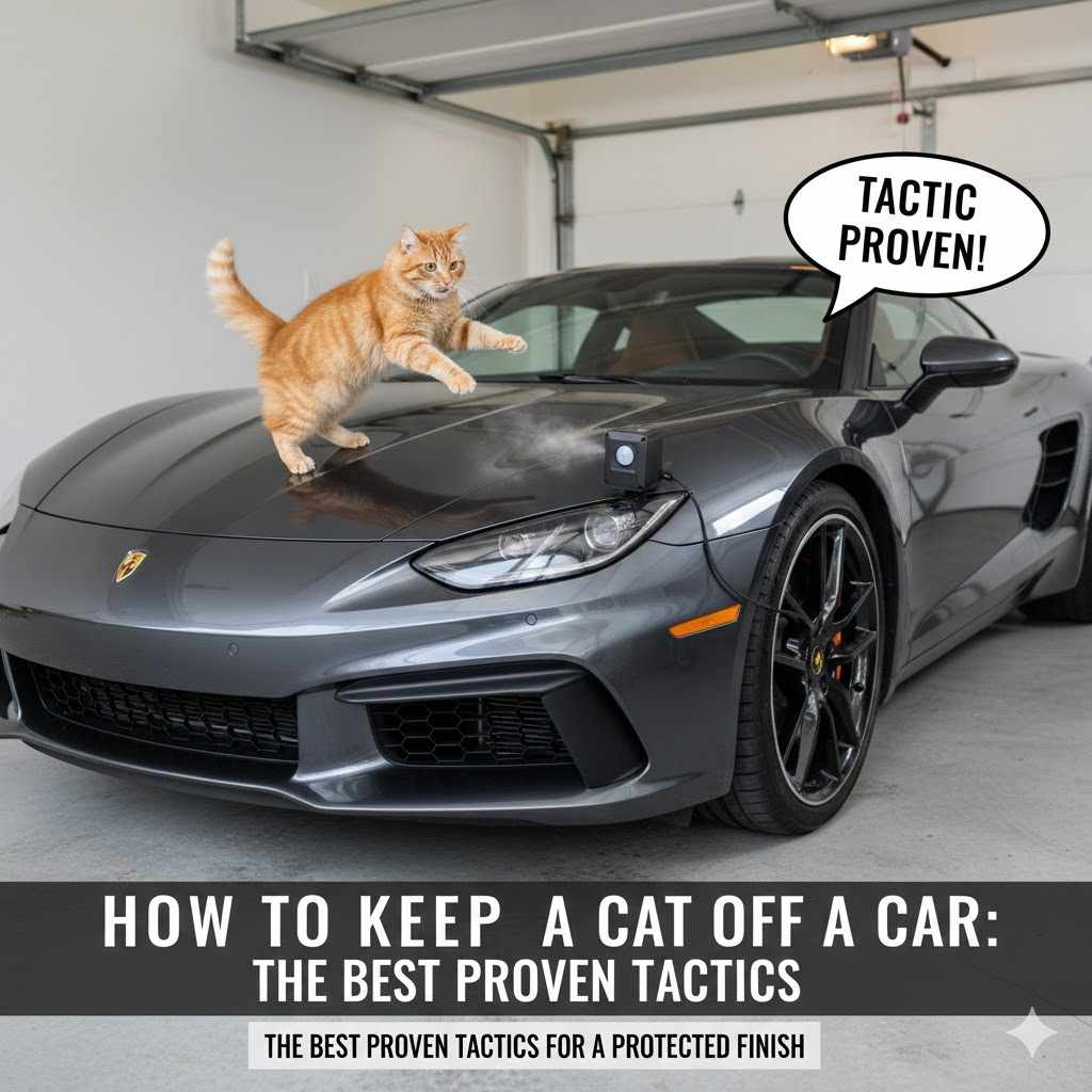 How To Keep a Cat Off a Car