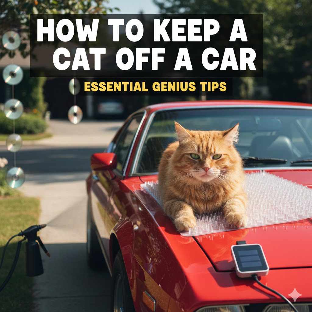 How To Keep a Cat Off a Car
