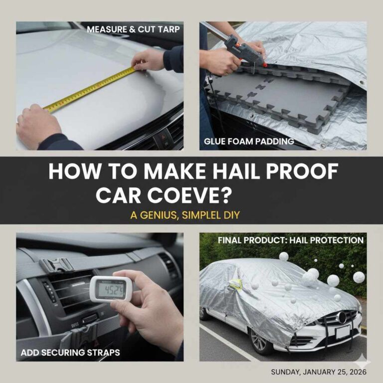 How To Make A Hail Proof Car Cover