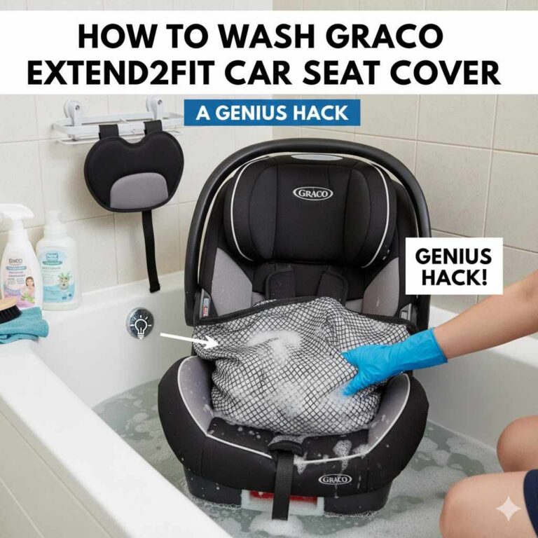 How To Wash Graco Extend2fit Car Seat Cover A Genius Hack