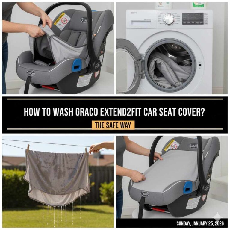 How To Wash Graco Extend2fit Car Seat Cover The Safe Way