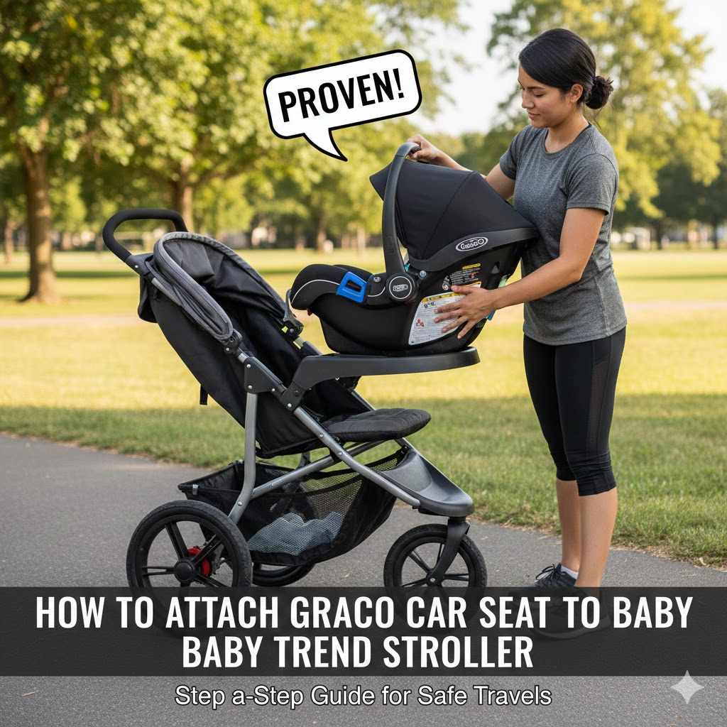 How to Attach Graco Car Seat to Baby Trend Stroller
