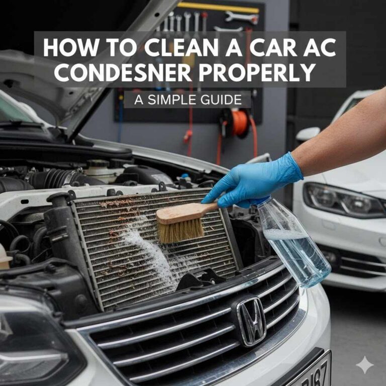 How to Clean a Car AC Condenser Properly