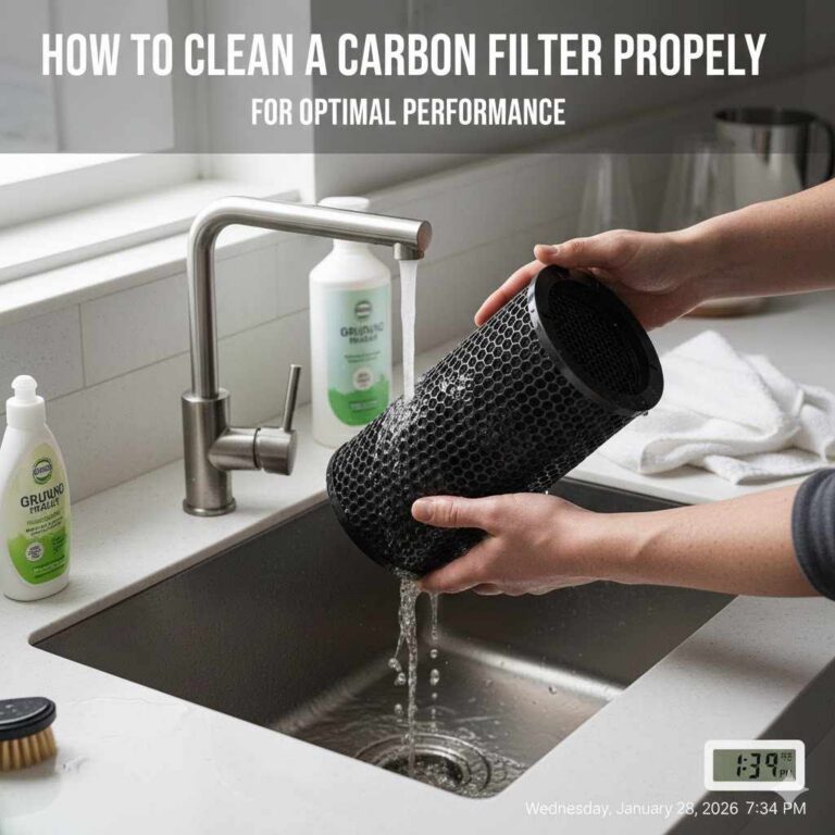 How to Clean a Carbon Filter Properly for Optimal Performance
