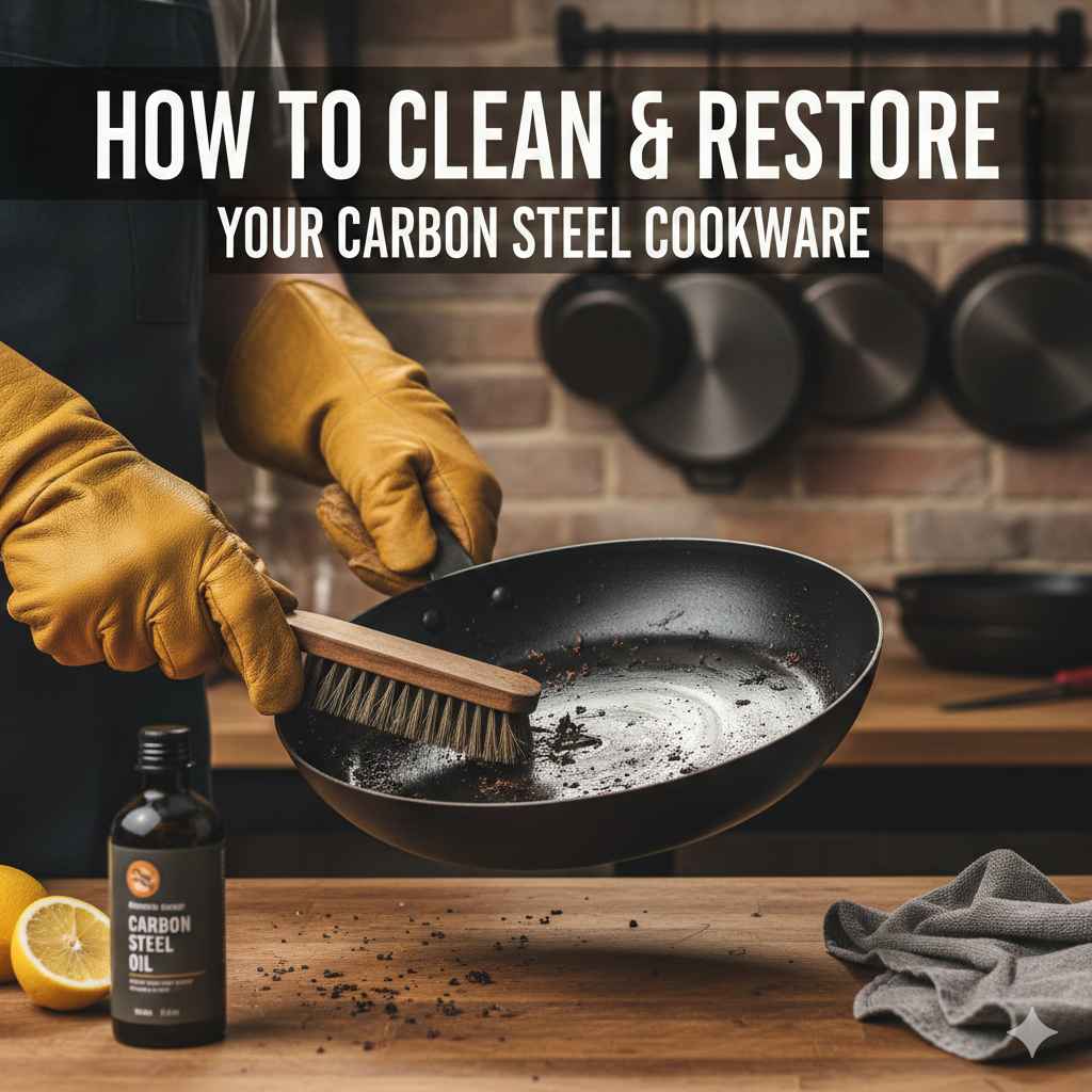 How to Clean and Restore Your Carbon Steel Cookware