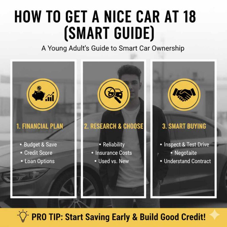 How to Get a Nice Car at 18 (Smart Guide) for Young Adults