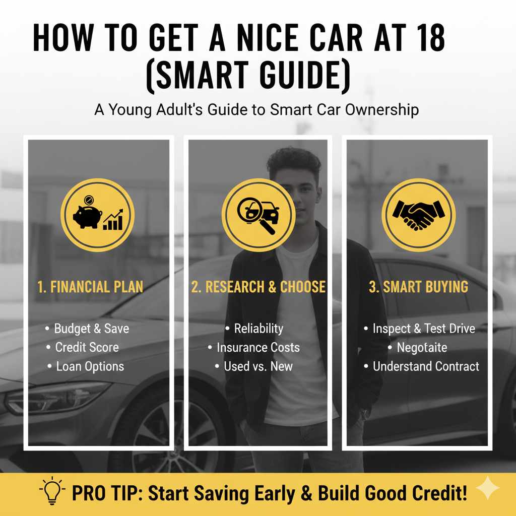How to Get a Nice Car at 18 (Smart Guide) for Young Adults