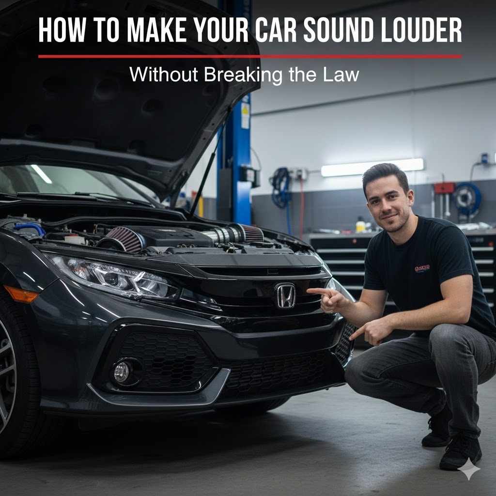 How to Make Your Car Sound Louder Without Breaking the Law