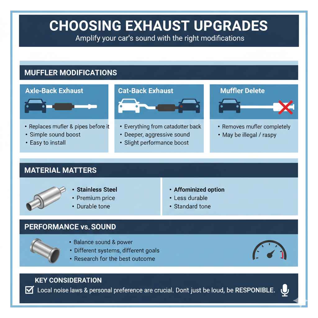 Choosing Exhaust Upgrades