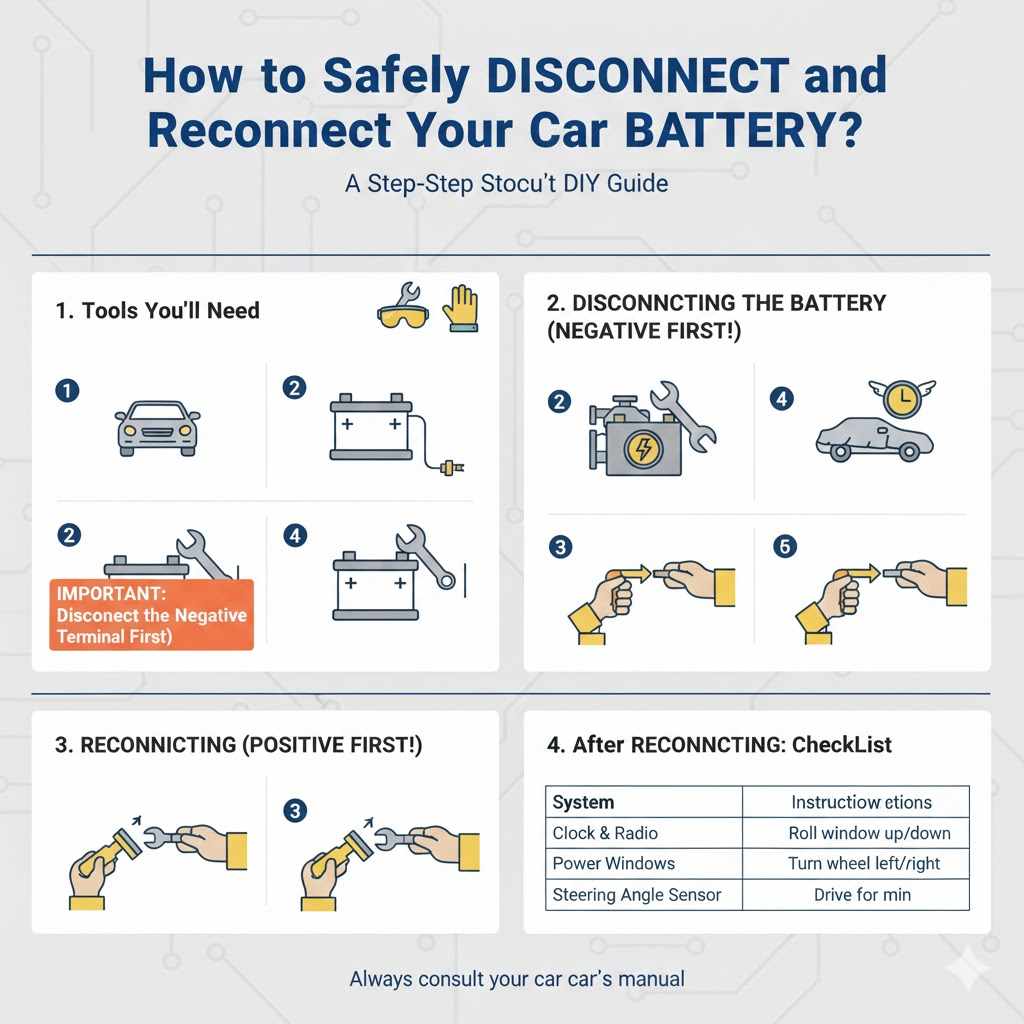How to Safely Disconnect and Reconnect Your Car Battery