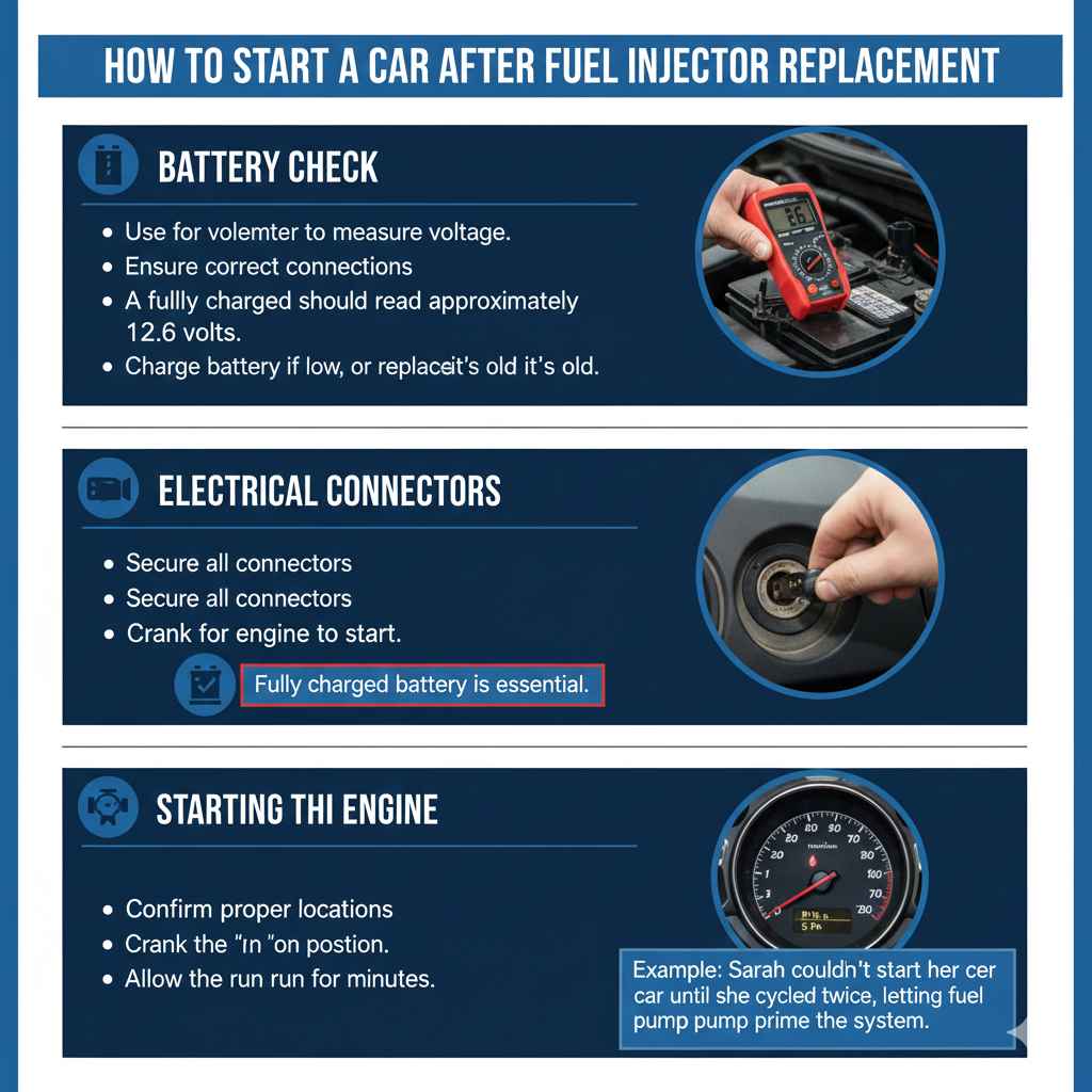 How to Start a Car After Fuel Injector Replacement
