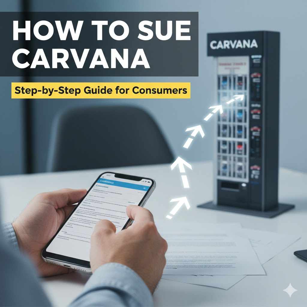 How to Sue Carvana Step-by-Step Guide for Consumers