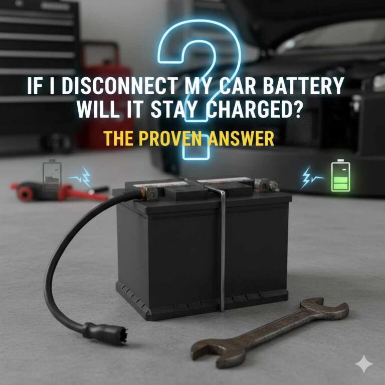 If I Disconnect My Car Battery Will It Stay Charged