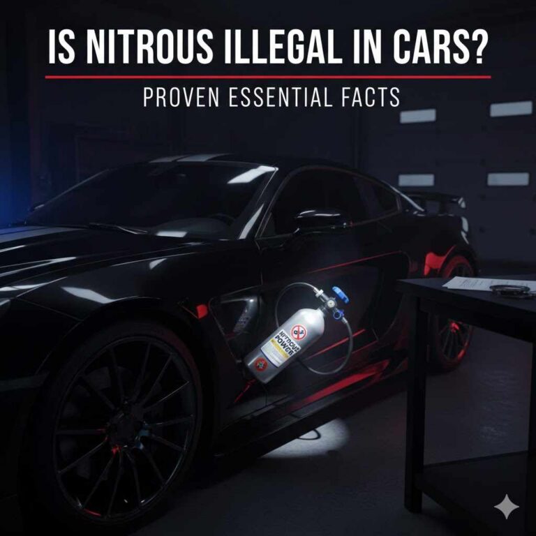 Is Nitrous Illegal In Cars