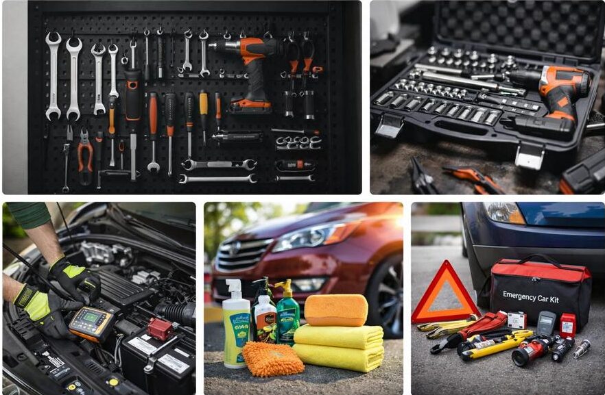 Car Tools, Maintenance Gear & Garage Essentials