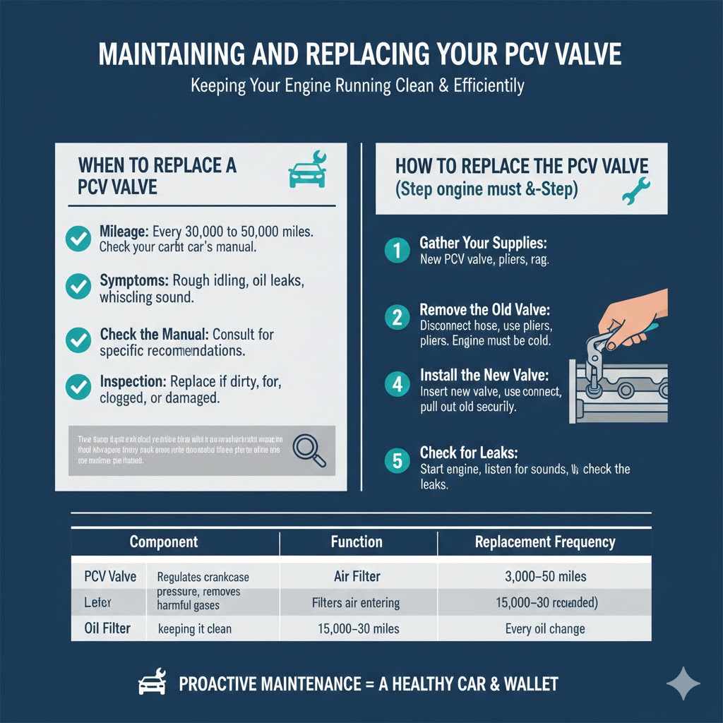 Maintaining and Replacing Your PCV Valve

