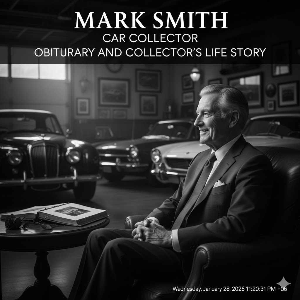 Mark Smith Car Collector Obituary and Collector's Life Story
