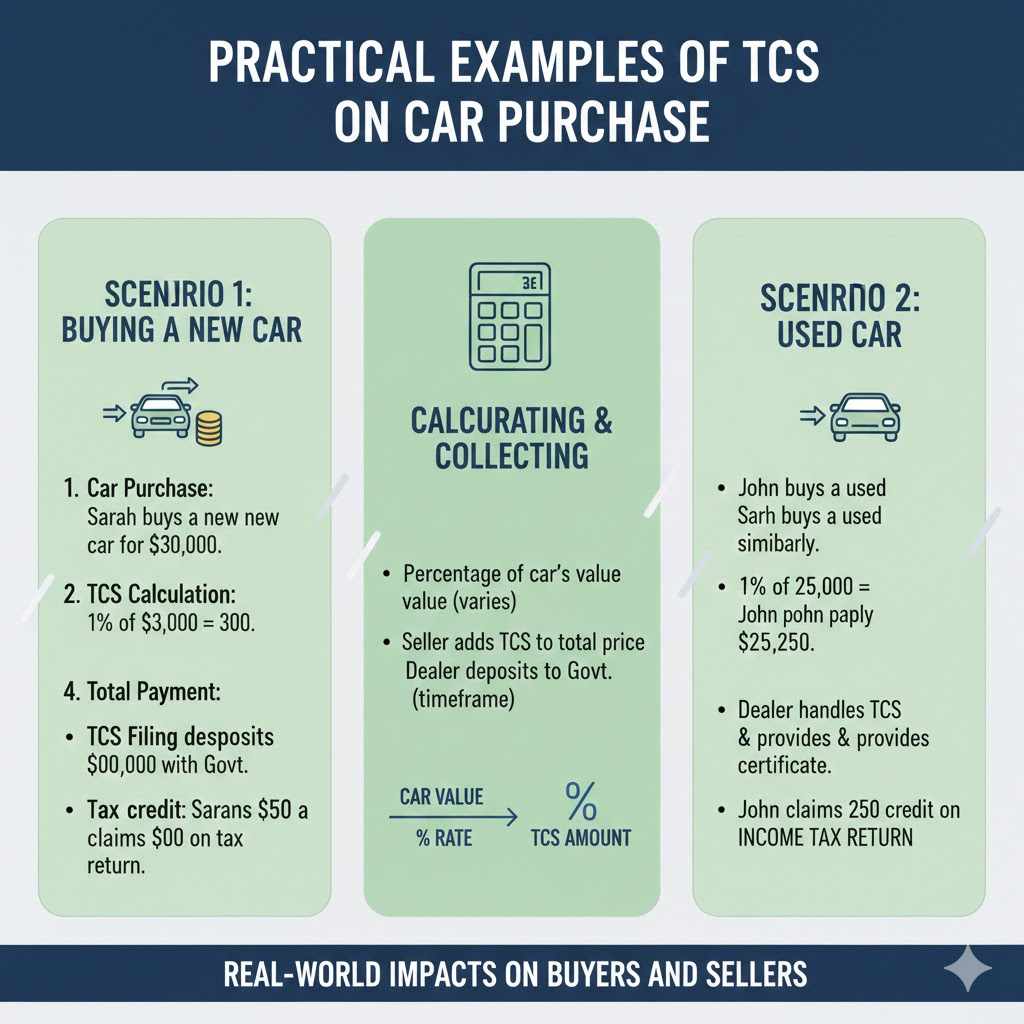 Practical Examples of Tax Collected at Source on Car
