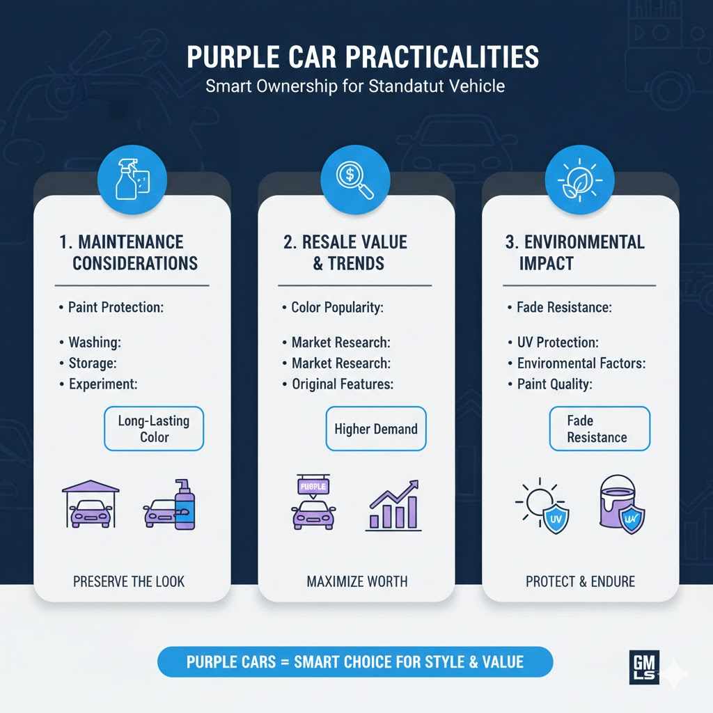 Practicalities of Owning a Purple Car

