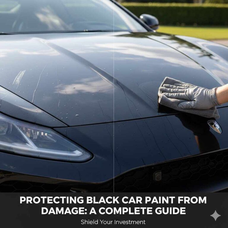 Protecting Black Car Paint From Damage