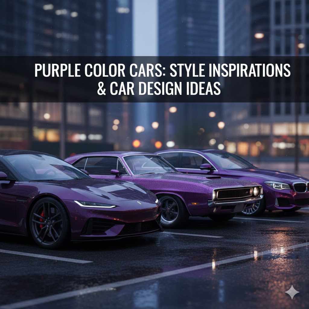 Purple Color Cars